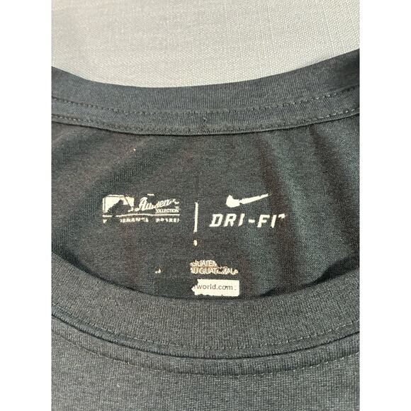 Nike Chicago Cubs Dri-Fit T-Shirt Mens XXL Gray MLB Baseball Graphic Tee - Picture 2 of 8